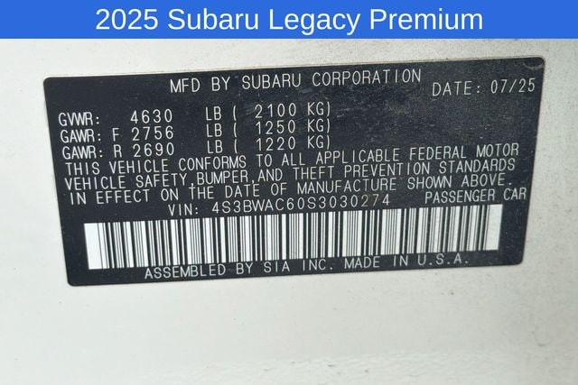 Thumbnail: 2025 Subaru Legacy - 12