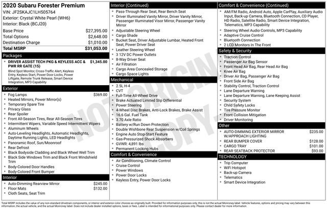 Thumbnail: 2020 Subaru Forester - 5