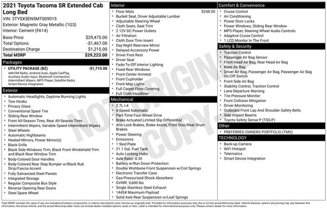 Thumbnail: 2021 Toyota Tacoma - 5