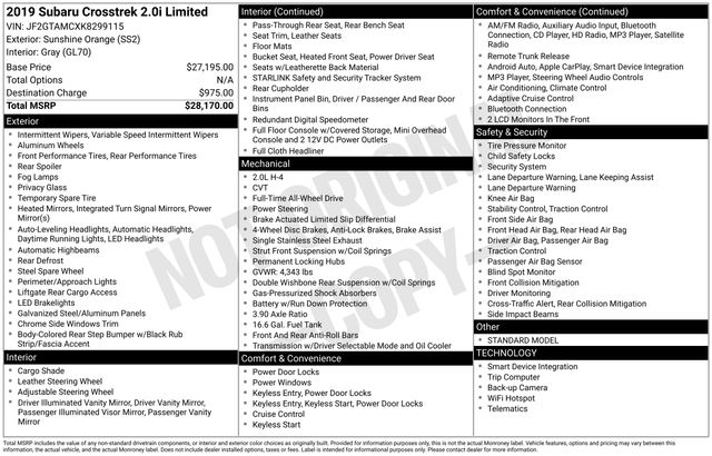 Thumbnail: 2019 Subaru Crosstrek - 5