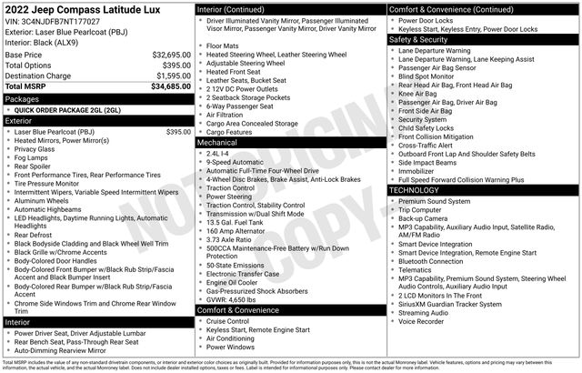 Thumbnail: 2022 Jeep Compass - 5