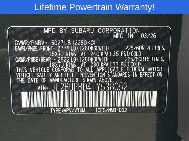 Thumbnail: 2026 Subaru Outback - 30