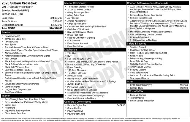 Thumbnail: 2023 Subaru Crosstrek - 5