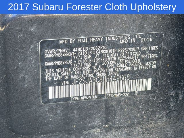 Thumbnail: 2017 Subaru Forester - 23