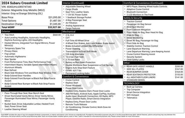 Thumbnail: 2024 Subaru Crosstrek - 5