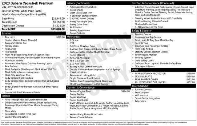 Thumbnail: 2023 Subaru Crosstrek - 5