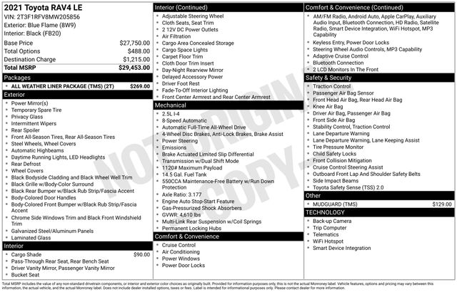 Thumbnail: 2021 Toyota RAV4 - 4