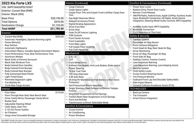 Thumbnail: 2023 Kia Forte - 4