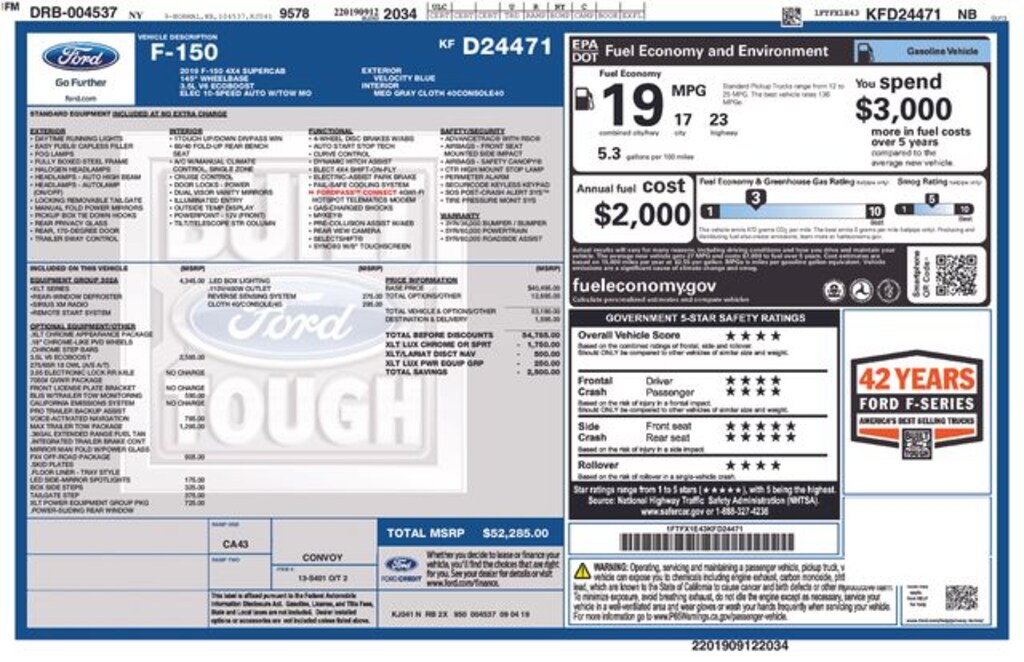 Used 2019 Ford F-150 XLT Truck