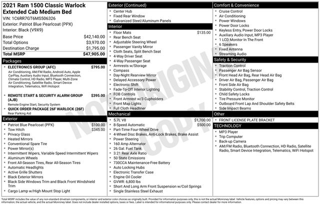 Thumbnail: 2021 RAM 1500 Classic - 4