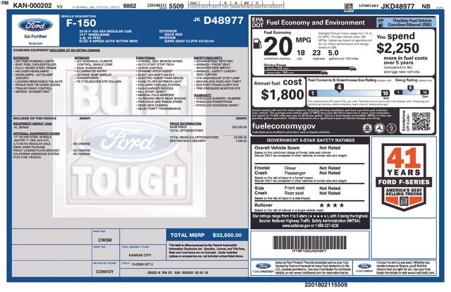 Thumbnail: 2018 Ford F-150 - 4