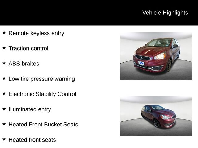 2019 Mitsubishi Mirage LE 6
