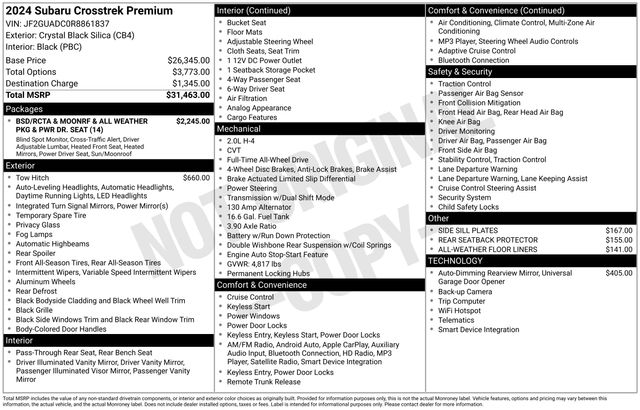 Thumbnail: 2024 Subaru Crosstrek - 4