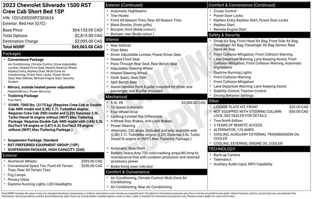 Thumbnail: 2023 Chevrolet Silverado 1500 - 4