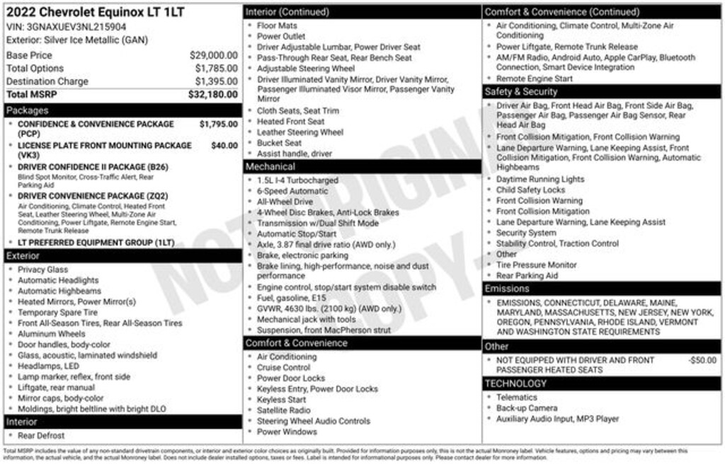 Used 2022 Chevrolet Equinox LT SUV
