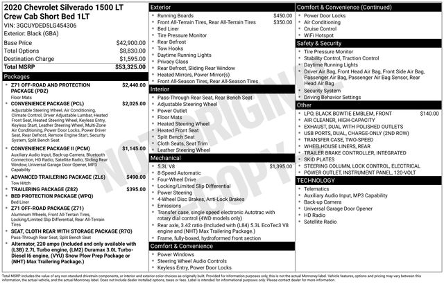 Thumbnail: 2020 Chevrolet Silverado 1500 - 4