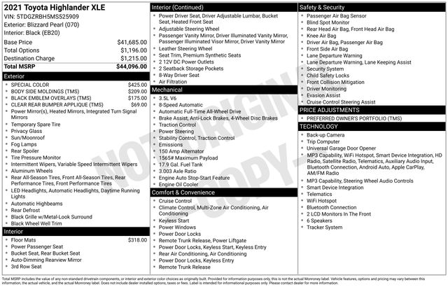 Thumbnail: 2021 Toyota Highlander - 4