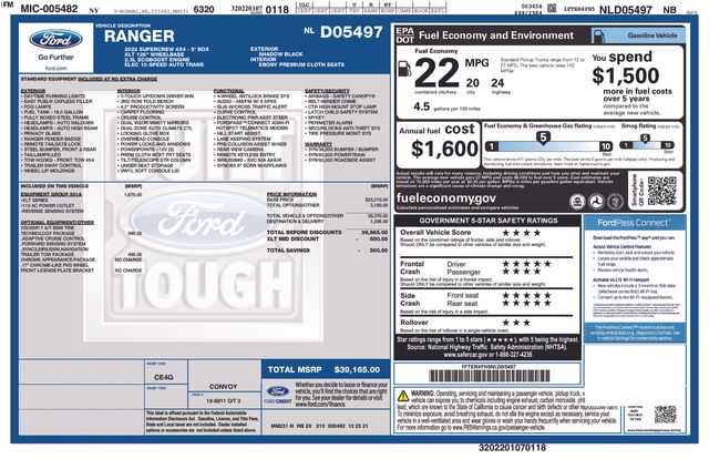 2022 Ford Ranger XLT 4