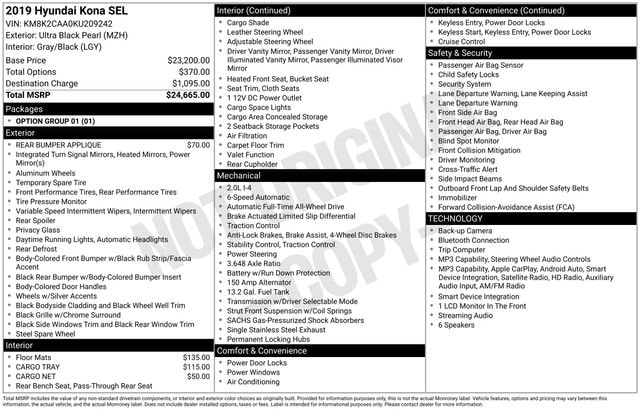 Thumbnail: 2019 Hyundai Kona - 4