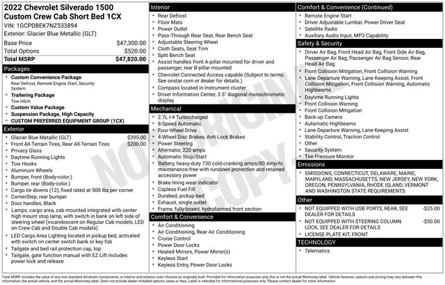 Thumbnail: 2022 Chevrolet Silverado 1500 - 4
