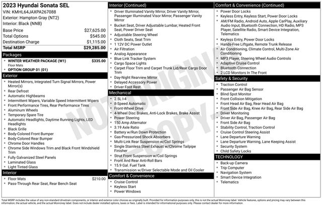Thumbnail: 2023 Hyundai Sonata - 4