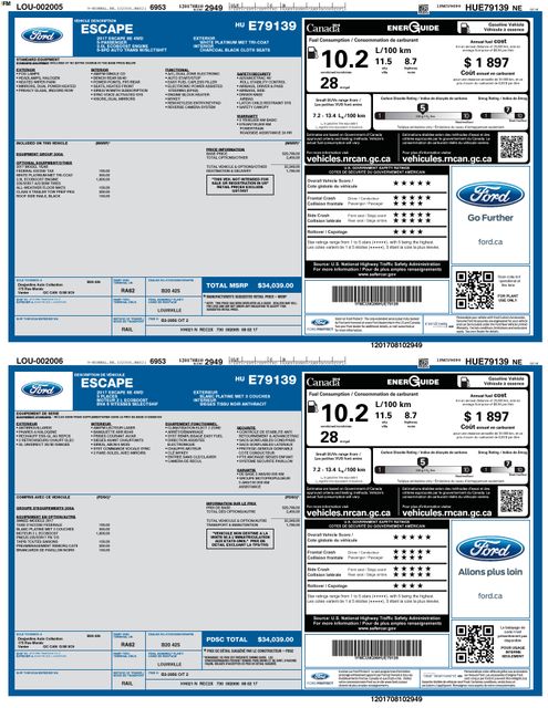 Thumbnail: 2017 Ford Escape - 3