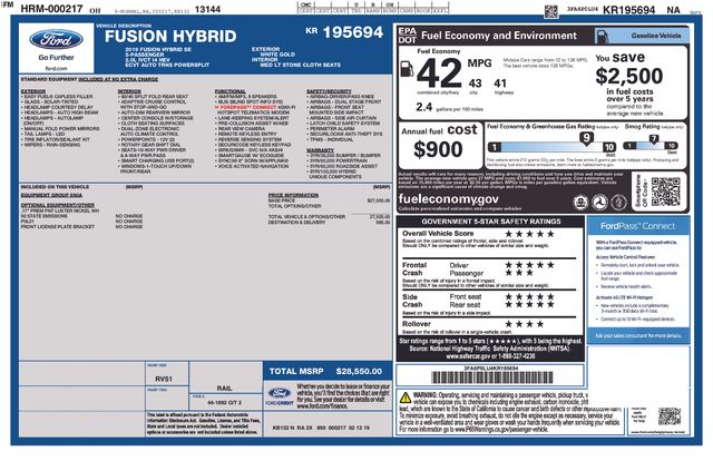 Thumbnail: 2019 Ford Fusion - 4