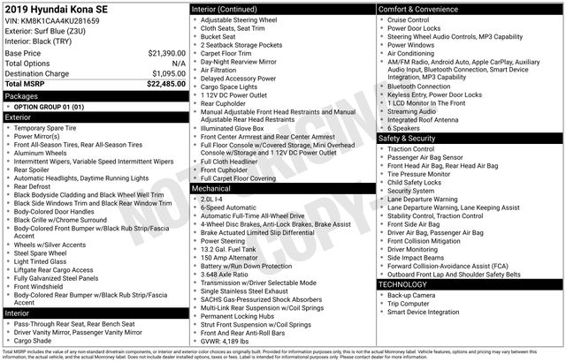 Thumbnail: 2019 Hyundai Kona - 4