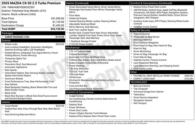 Thumbnail: 2025 Mazda CX-50 - 4
