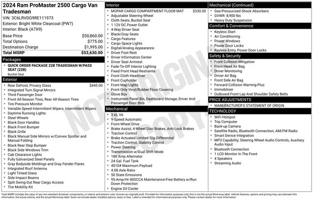 Thumbnail: 2024 RAM ProMaster - 4