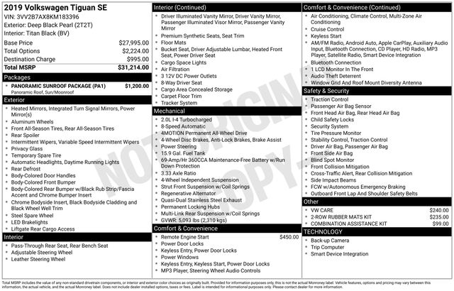 Thumbnail: 2019 Volkswagen Tiguan - 4