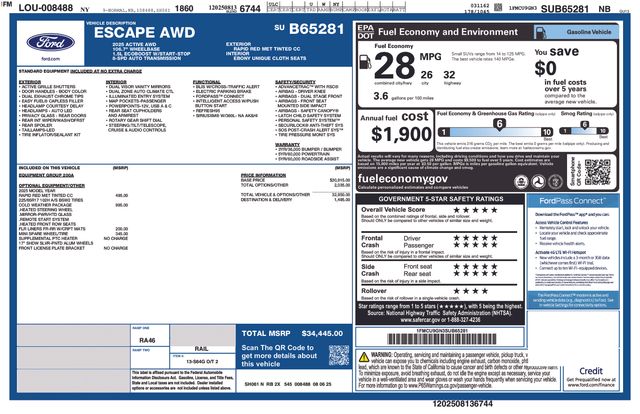 Thumbnail: 2025 Ford Escape - 4