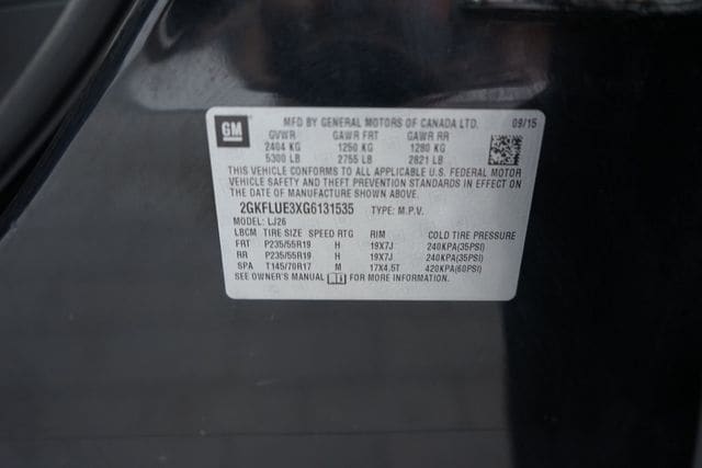 Thumbnail: 2016 GMC Terrain - 27
