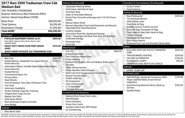 Thumbnail: 2017 RAM 2500 - 4