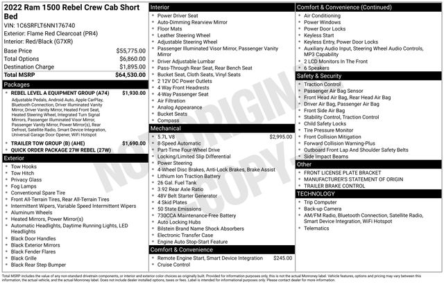 Thumbnail: 2022 RAM 1500 - 4