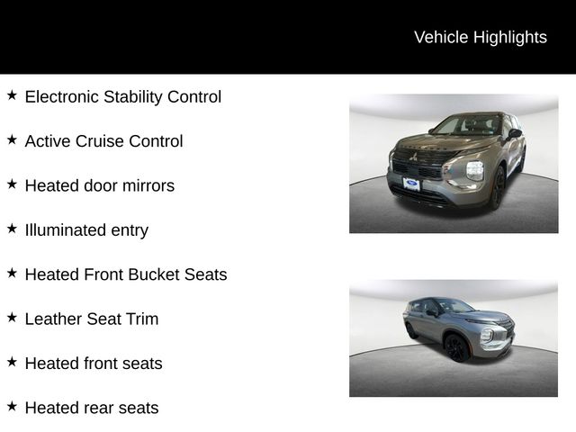 2023 Mitsubishi Outlander Black Edition 12