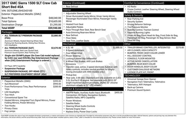 Thumbnail: 2017 GMC Sierra 1500 - 4
