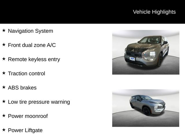 2023 Mitsubishi Outlander Black Edition 6