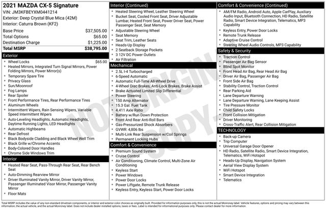 Thumbnail: 2021 Mazda CX-5 - 4