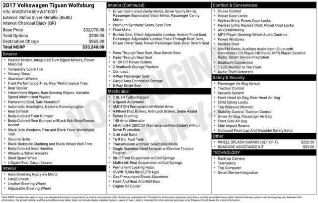 Thumbnail: 2017 Volkswagen Tiguan - 4