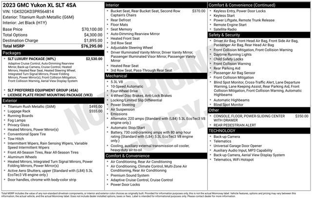 Thumbnail: 2023 GMC Yukon XL - 3