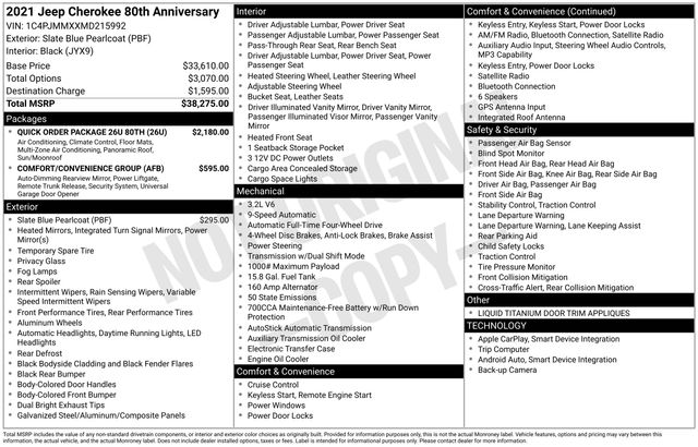 Thumbnail: 2021 Jeep Cherokee - 4