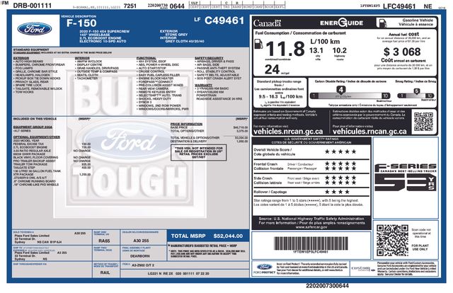 Thumbnail: 2020 Ford F-150 - 4