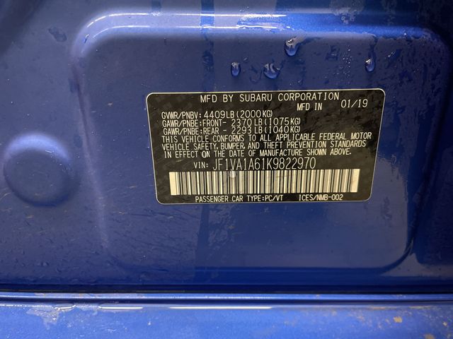 Thumbnail: 2019 Subaru WRX - 19