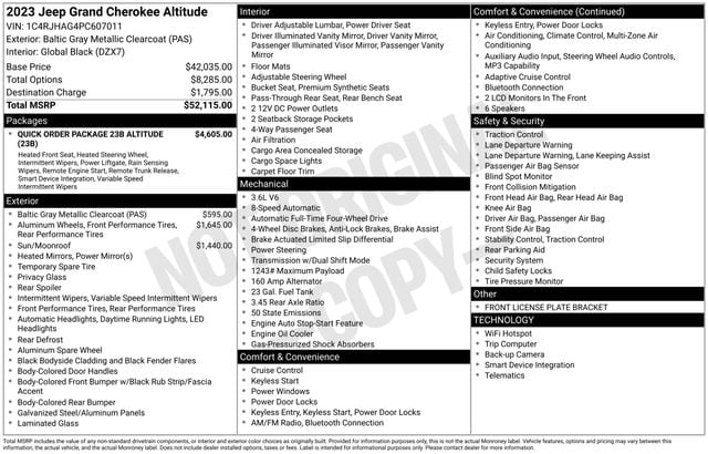 Thumbnail: 2023 Jeep Grand Cherokee - 4