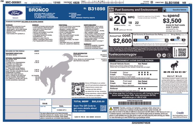 Thumbnail: 2025 Ford Bronco - 4