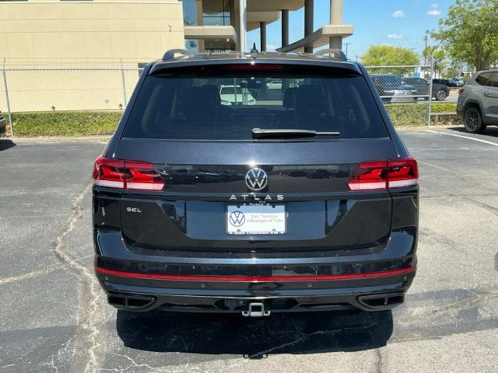 Certified 2023 Volkswagen Atlas 3.6L V6 SEL R-Line Black SUV