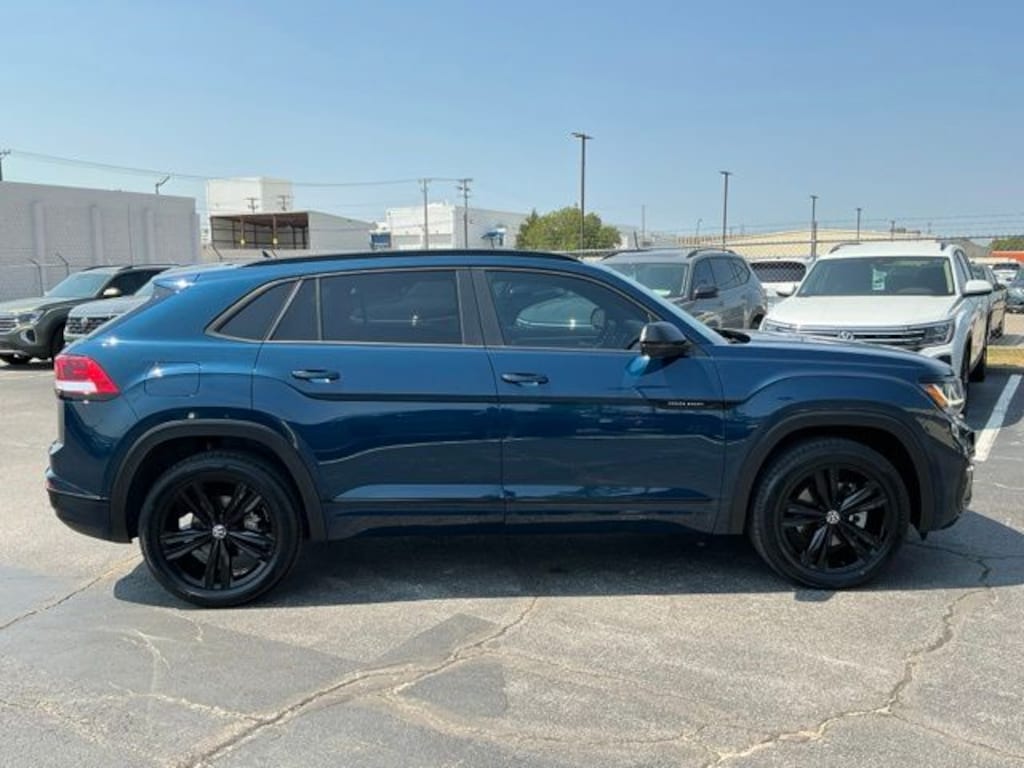 Certified 2023 Volkswagen Atlas Cross Sport 3.6L V6 SEL R-Line Black SUV