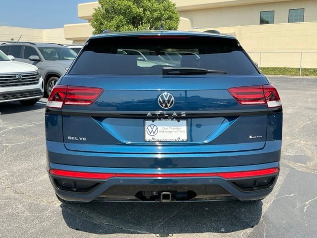 Certified 2023 Volkswagen Atlas Cross Sport 3.6L V6 SEL R-Line Black SUV