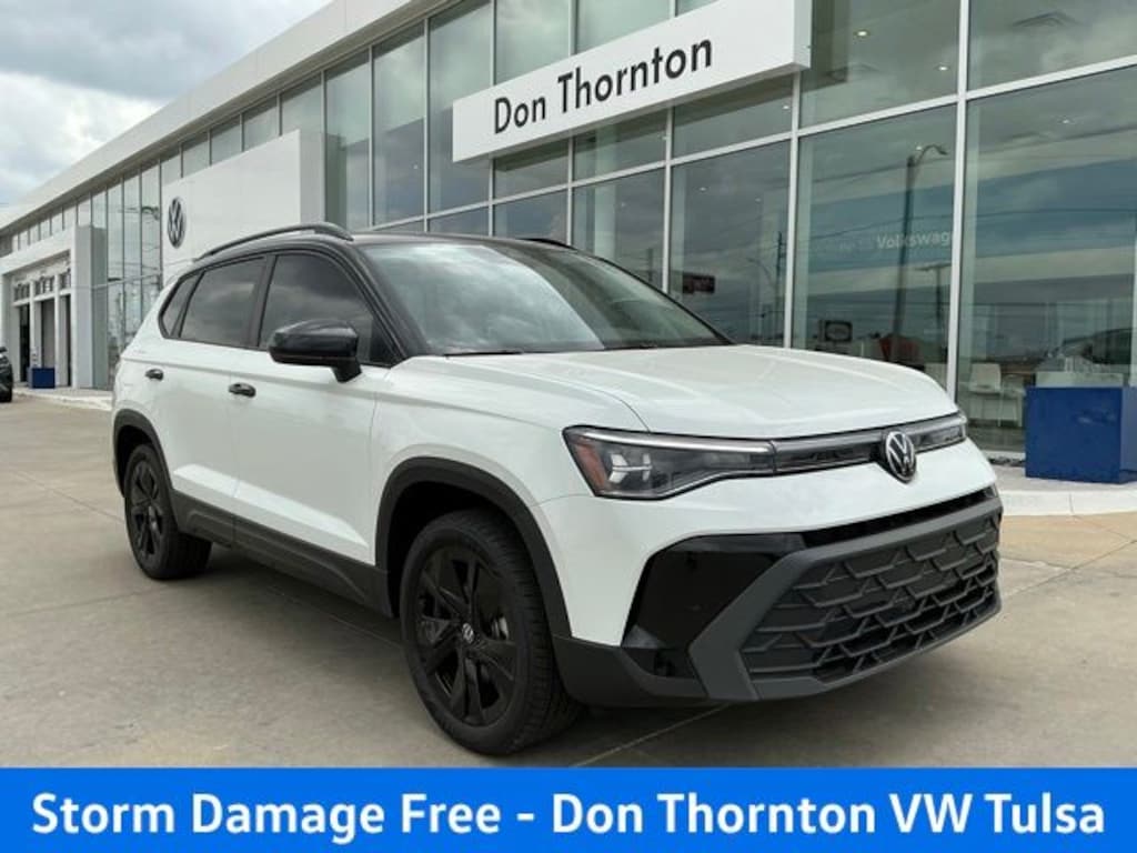 New 2026 Volkswagen Taos 1.5T SE Black SUV